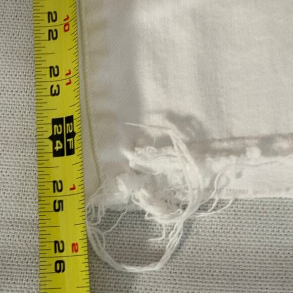 Levi High Rise Skinny‎ Distress Cropped Jeans size 27 - Picture 6 of 6